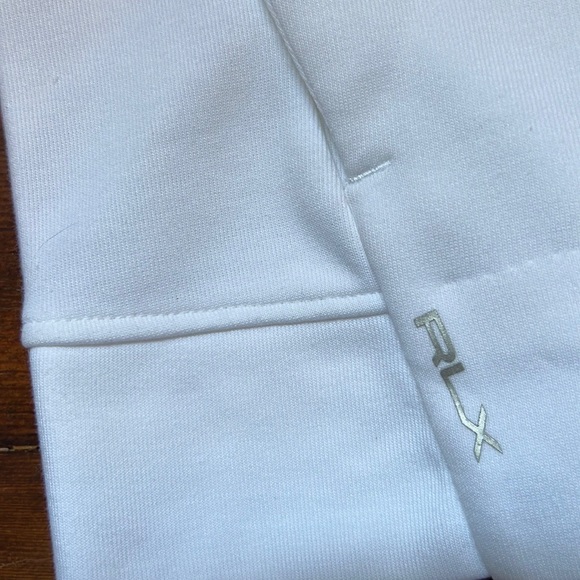 NWT RLX Ralph Lauren Golf White Funnel Neck Pullover with Bell Sleeves - Picture 8 of 12